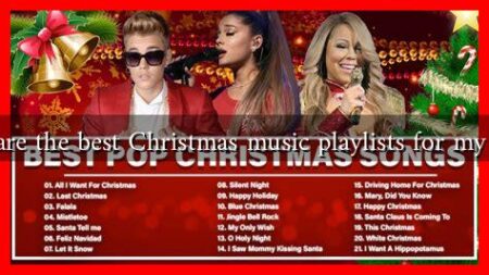 What are the best Christmas music playlists for my party?