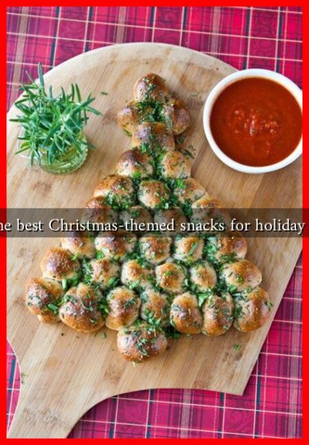 What are the best Christmas-themed snacks for holiday gatherings?