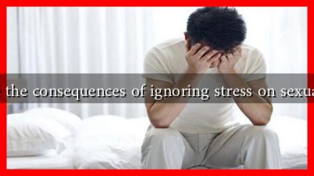 What are the consequences of ignoring stress on sexual health?