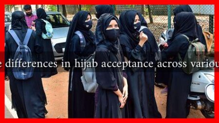 What are the differences in hijab acceptance across various industries?