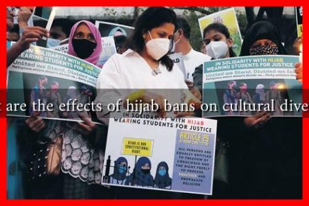 What are the effects of hijab bans on cultural diversity?