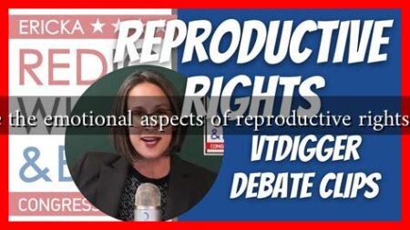 What are the emotional aspects of reproductive rights debates?