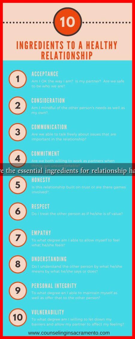 What are the essential ingredients for relationship happiness