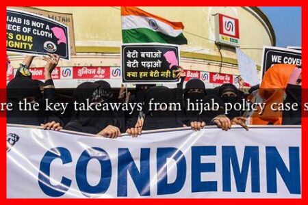 What are the key takeaways from hijab policy case studies?