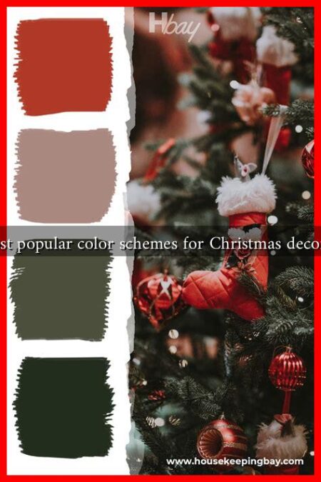 What are the most popular color schemes for Christmas decorations this year? What are the most popular color schemes for Christmas decorations this year?