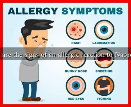 What are the signs of an allergic reaction to Naproxen? What are the signs of an allergic reaction to Naproxen?