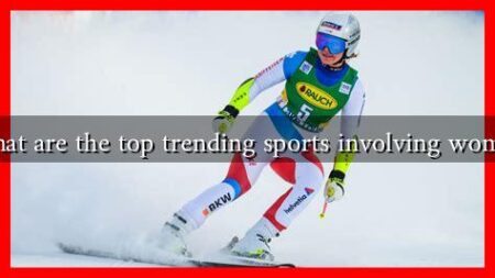 What are the top trending sports involving women What are the top trending sports involving women