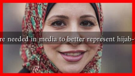 What changes are needed in media to better represent hijab-wearing women