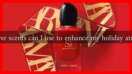 What festive scents can I use to enhance my holiday atmosphere?