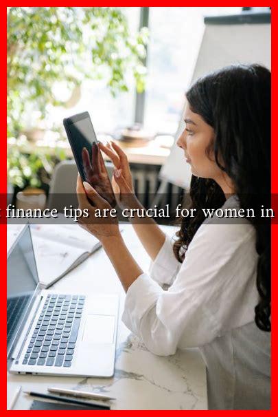 What finance tips are crucial for women in tech?