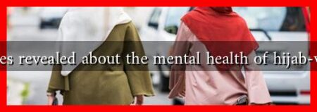 What have studies revealed about the mental health of hijab-wearing women?