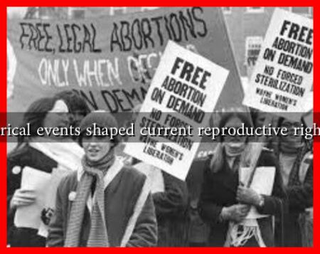 What historical events shaped current reproductive rights debates?