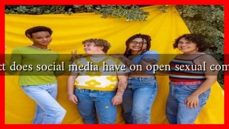 What impact does social media have on open sexual communication