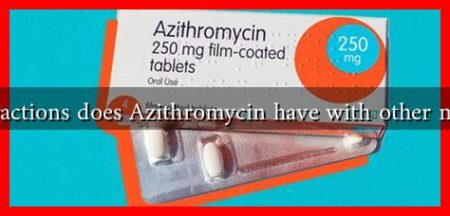 What interactions does Azithromycin have with other medications What interactions does Azithromycin have with other medications
