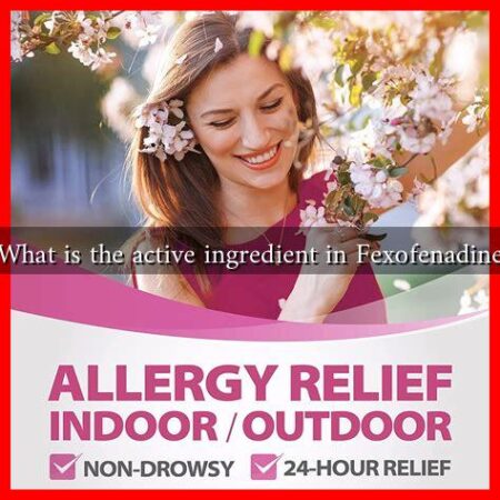 What is the active ingredient in Fexofenadine What is the active ingredient in Fexofenadine