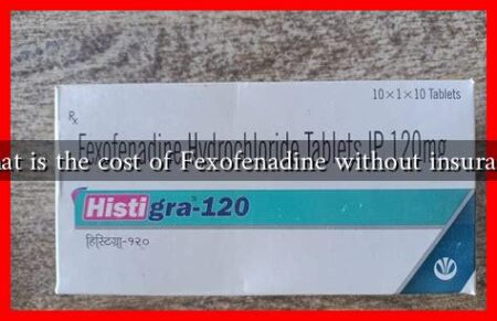 What is the cost of Fexofenadine without insurance What is the cost of Fexofenadine without insurance