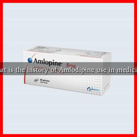 What is the history of Amlodipine use in medicine?