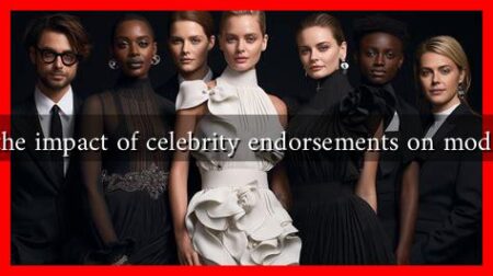 What is the impact of celebrity endorsements on modest wear?