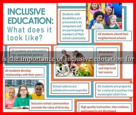 What is the importance of inclusive education for girls?