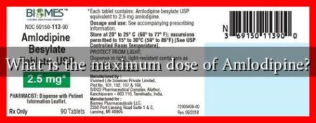 What is the maximum dose of Amlodipine? What is the maximum dose of Amlodipine?