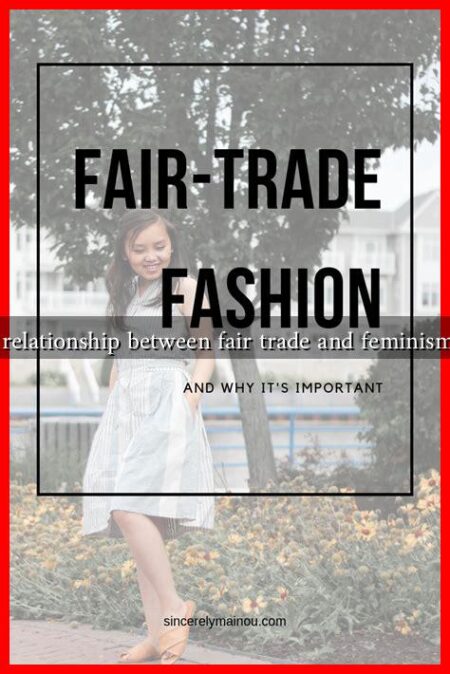 What is the relationship between fair trade and feminism in fashion?