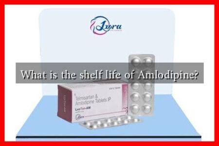 What is the shelf life of Amlodipine?
