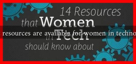What resources are available for women in technology?