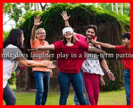 What role does laughter play in a long-term partnership