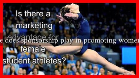 What role does sponsorship play in promoting women athletes