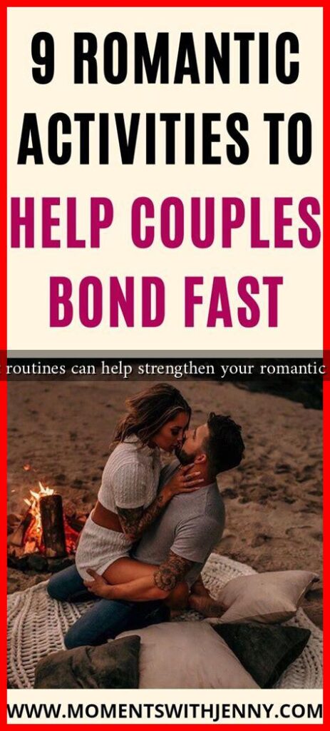 What routines can help strengthen your romantic bond