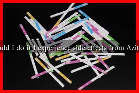 What should I do if I experience side effects from Azithromycin