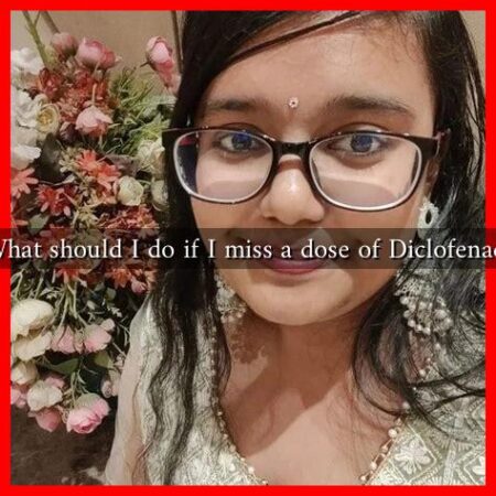 What should I do if I miss a dose of Diclofenac?