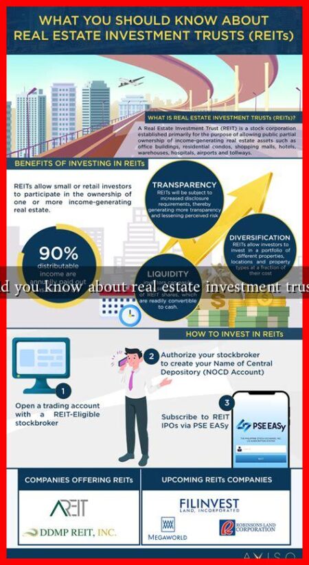 What should you know about real estate investment trusts (REITs) What should you know about real estate investment trusts (REITs)