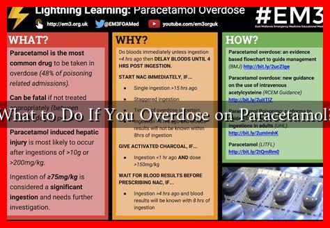What to Do If You Overdose on Paracetamol?