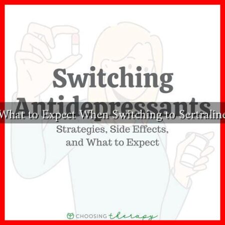 What to Expect When Switching to Sertraline