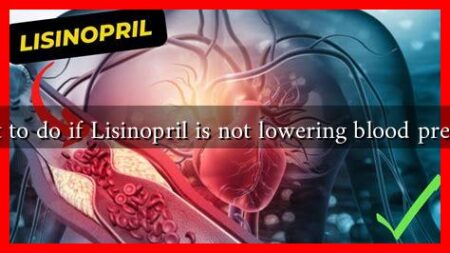 What to do if Lisinopril is not lowering blood pressure