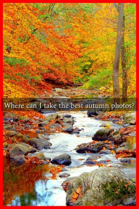 Where can I take the best autumn photos?