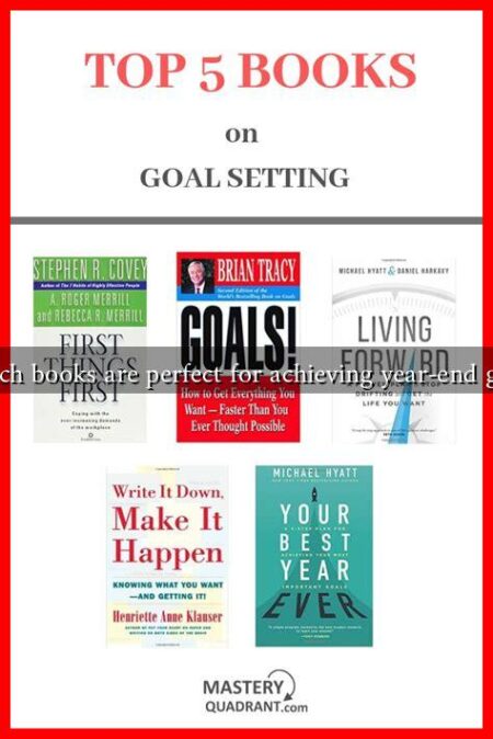 Which books are perfect for achieving year-end goals