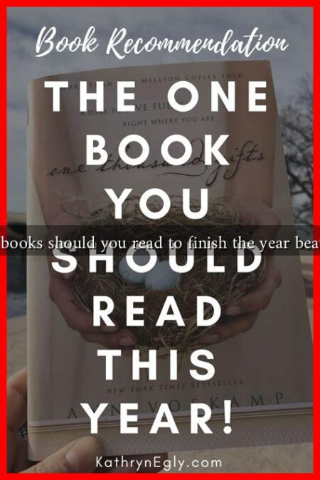 Which books should you read to finish the year beautifully