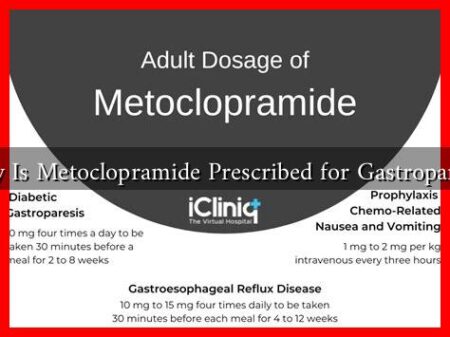 Why Is Metoclopramide Prescribed for Gastroparesis