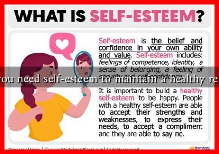 Why do you need self-esteem to maintain a healthy relationship Why do you need self-esteem to maintain a healthy relationship