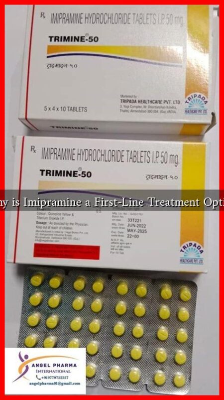 Why is Imipramine a First-Line Treatment Option