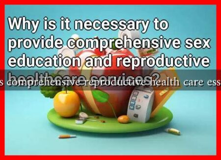 Why is comprehensive reproductive health care essential?