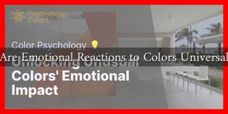 Are Emotional Reactions to Colors Universal