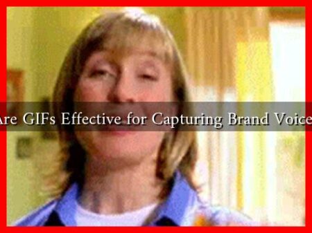 Are GIFs Effective for Capturing Brand Voice?