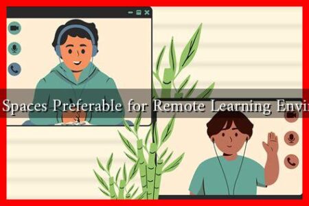 Are Open Spaces Preferable for Remote Learning Environments?