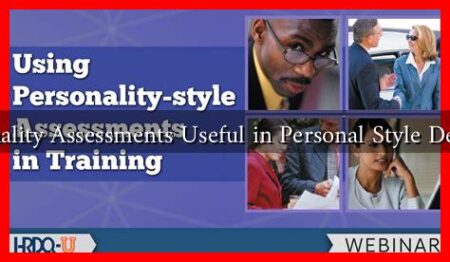 Are Personality Assessments Useful in Personal Style Development