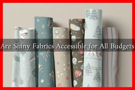 Are Shiny Fabrics Accessible for All Budgets