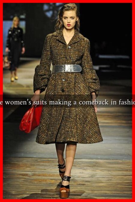 Are women’s suits making a comeback in fashion? Are women's suits making a comeback in fashion?