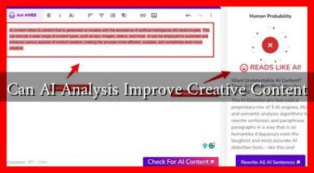 Can AI Analysis Improve Creative Content